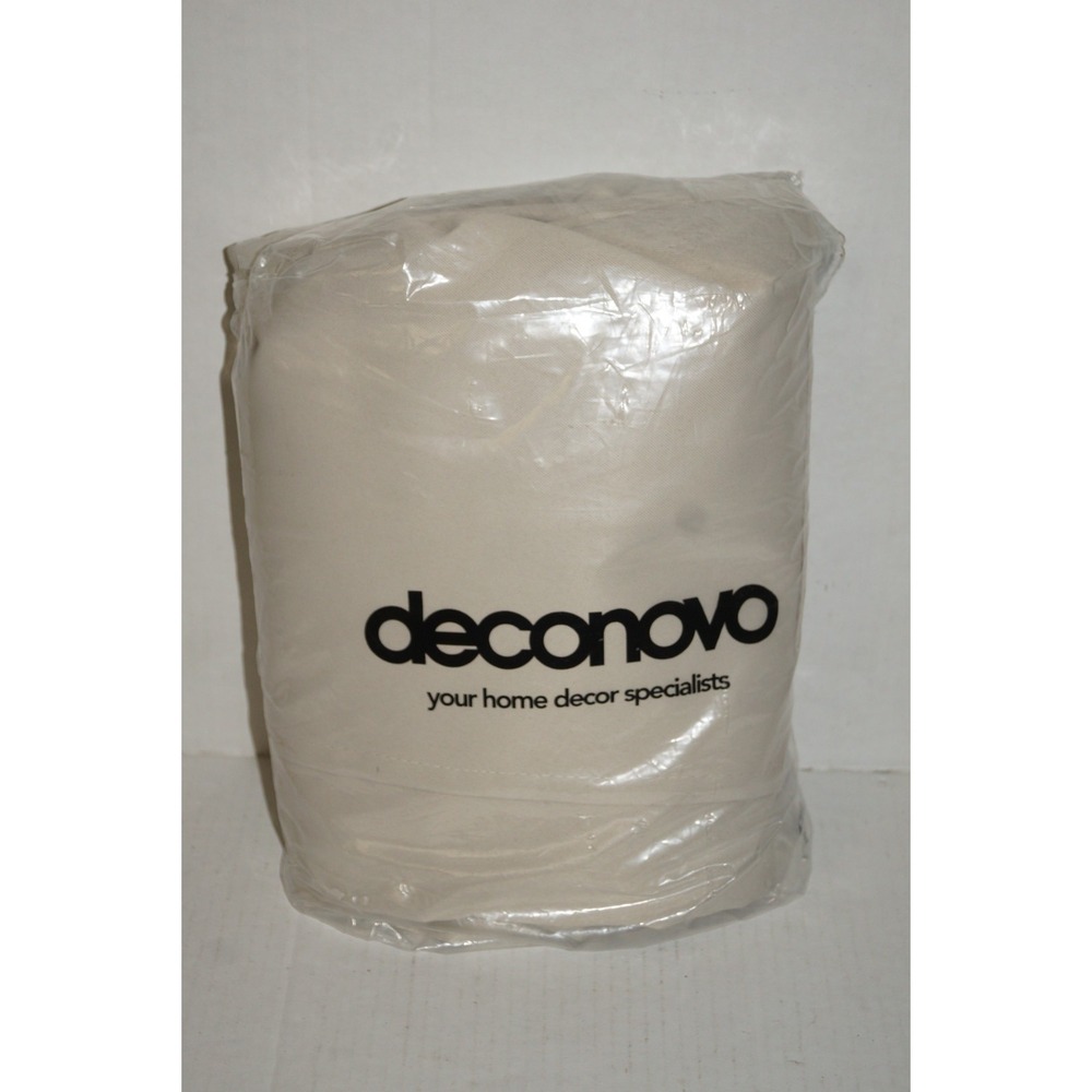 Deconovo Total Blackout Curtains, 62x108 Inch, Set of 2, Beige